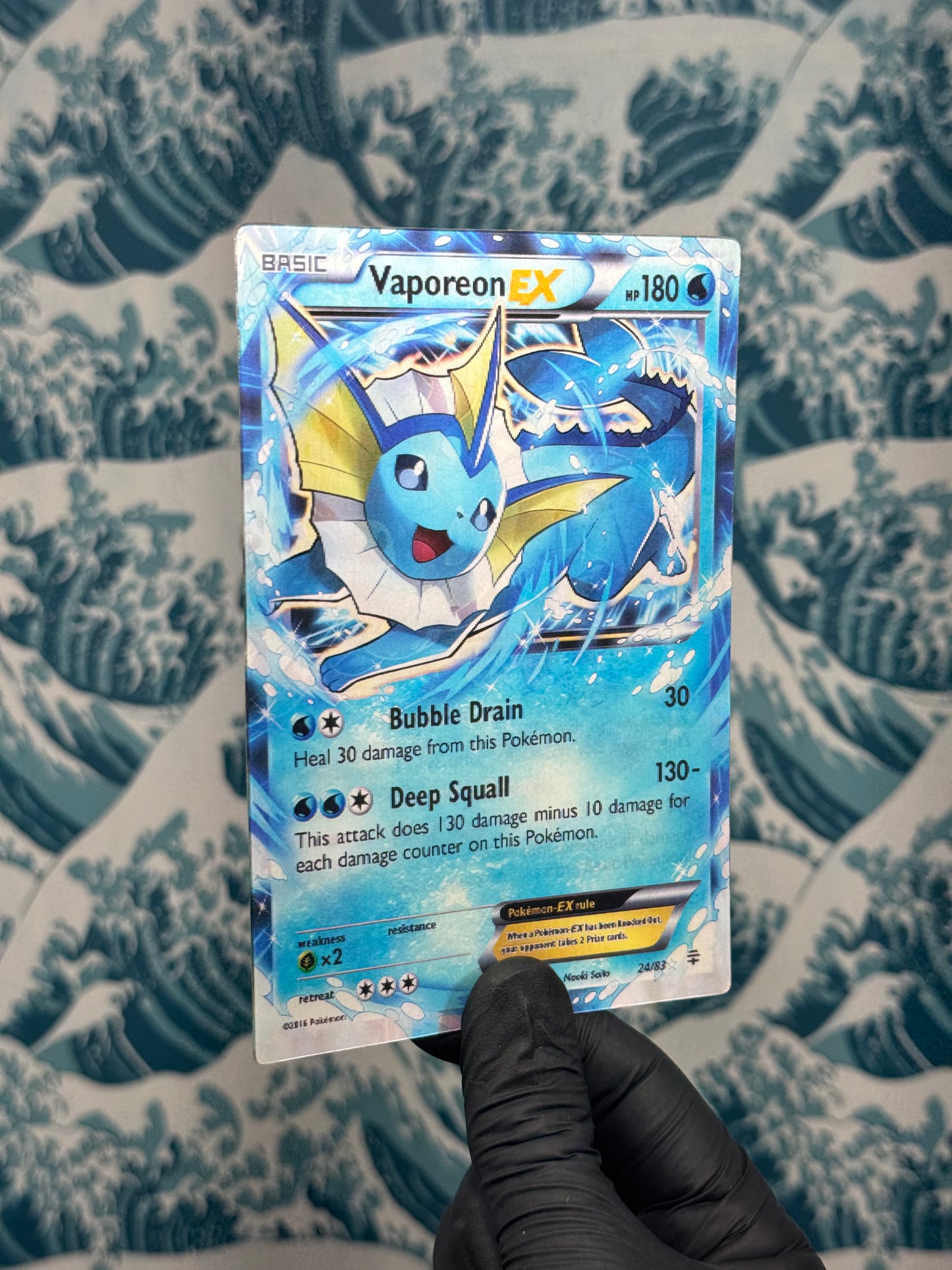 Eeveelutions V1 Card Motion Sticker