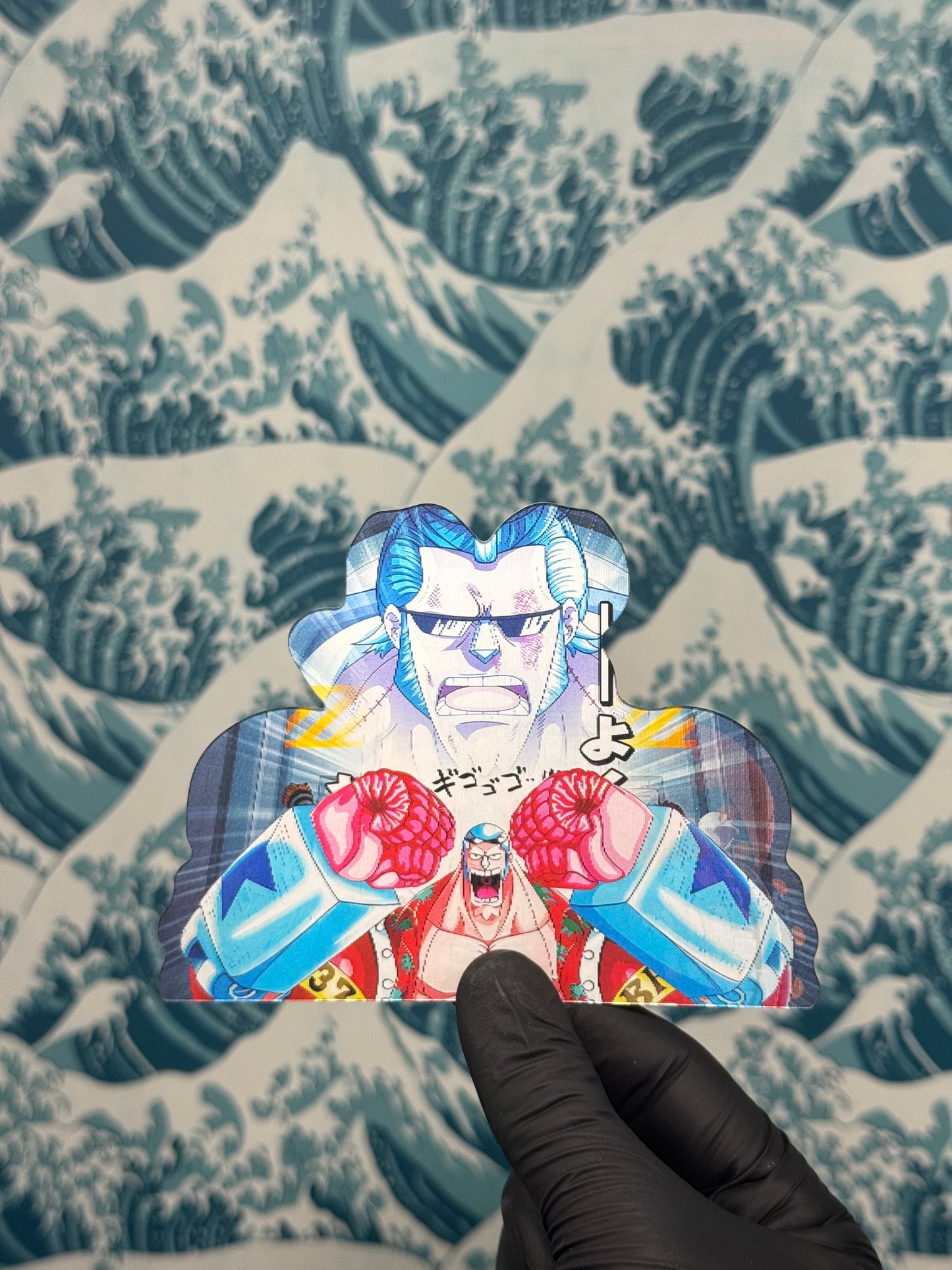 Cyborg Pirate Motion Sticker