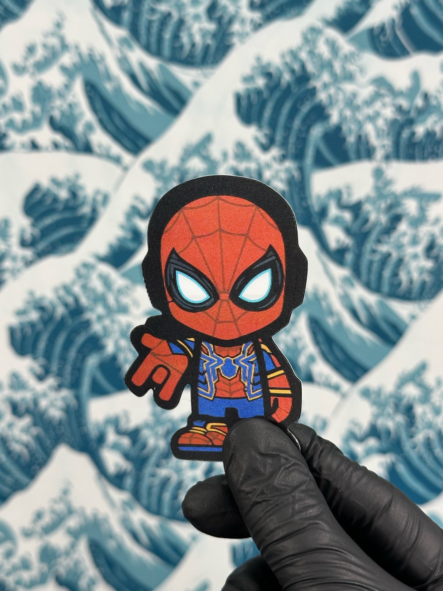 Spidey and Stark Motion Sticker